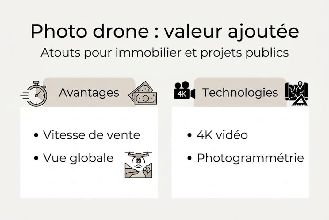 Panorama sur les atouts et les innovations technologiques de la photographie par drone