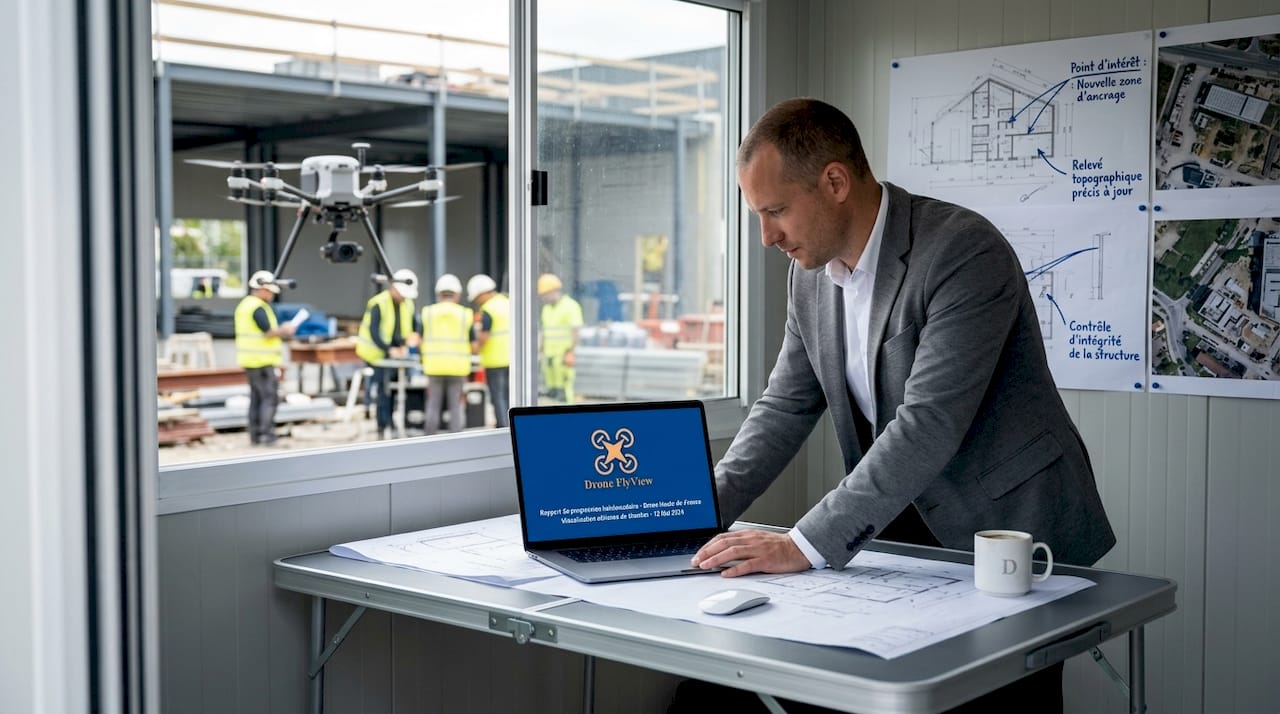 Expert en immobilier, conseil et analyse de données de chantier par drone