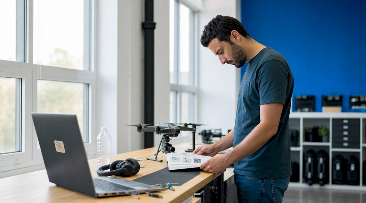 Consultant ingénieur spécialiste en réglage et optimisation des paramètres de vol pour drones