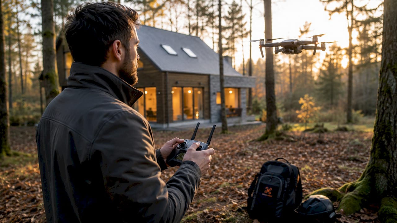 Spécialiste de la prise de vue aérienne par drone pour la valorisation de biens immobiliers
