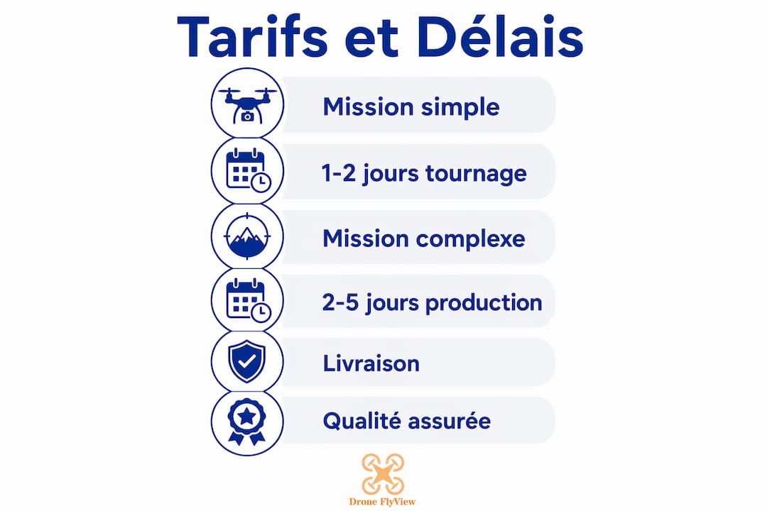 Découvrez en un clin d’œil, grâce à notre infographie, les différentes étapes, les tarifs associés et les délais à prévoir.