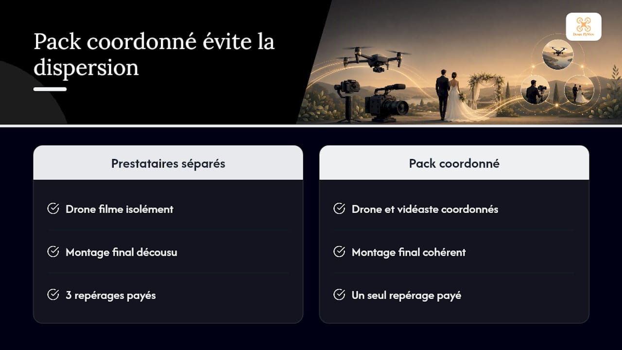 Un pack coordonné évite la dispersion narrative — overview diagram