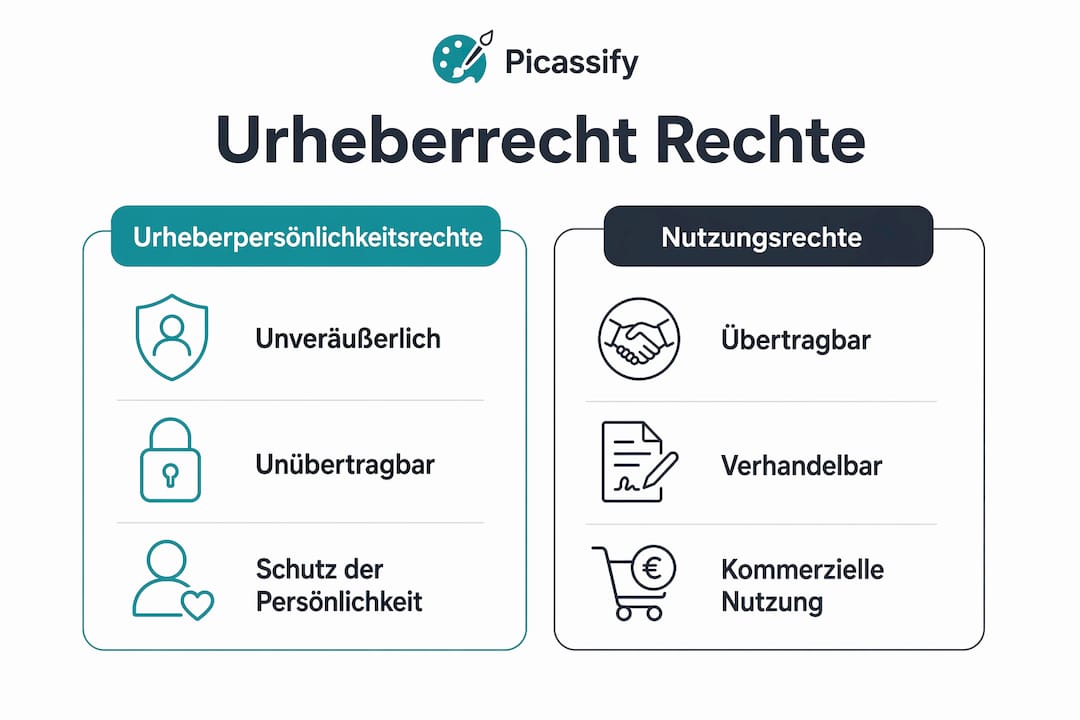 Übersicht: Urheberrechte und Nutzungsrechte verständlich erklärt