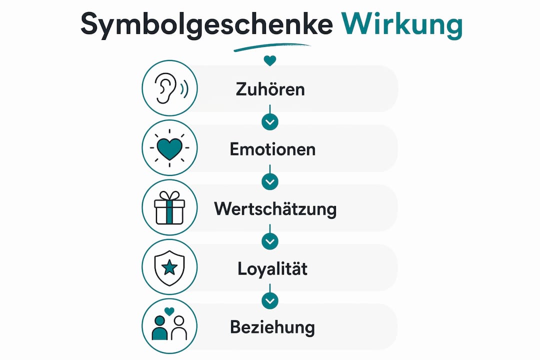 Infografik: So wirken symbolische Geschenke