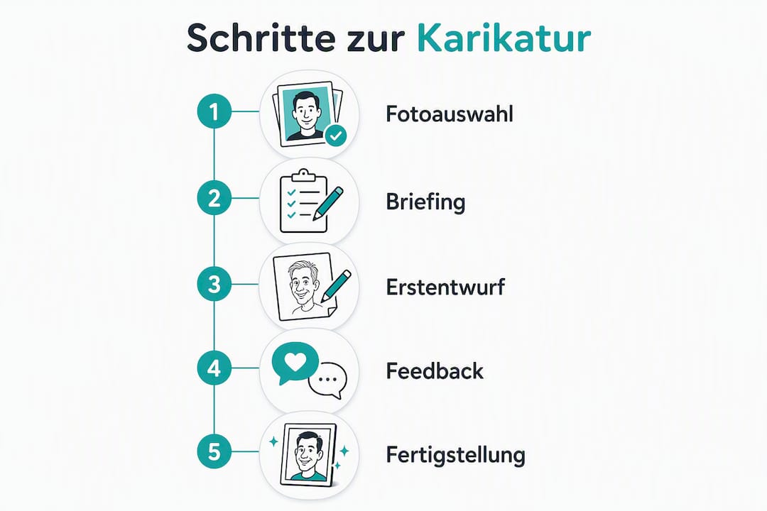 Schritt-für-Schritt-Anleitung: So einfach bestellen Sie Ihre Karikatur