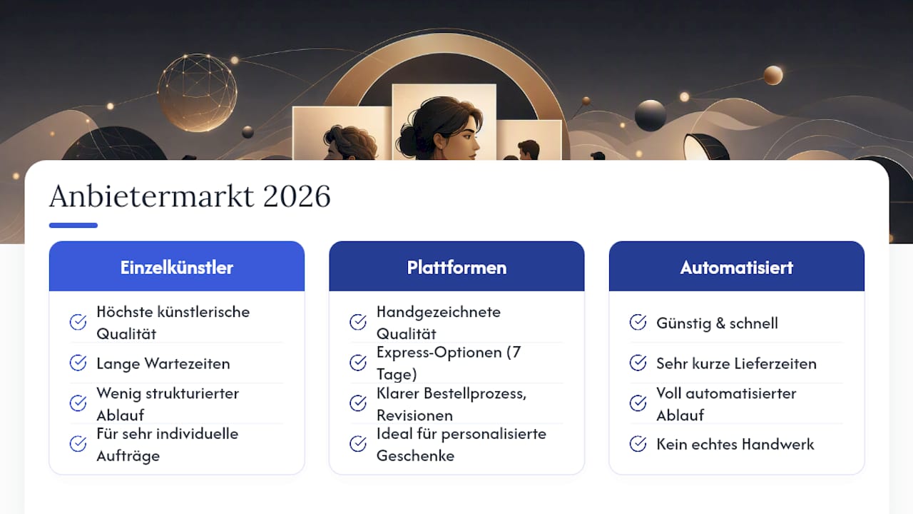 Wie sieht der Anbietermarkt in Deutschland 2026 aus? — overview diagram