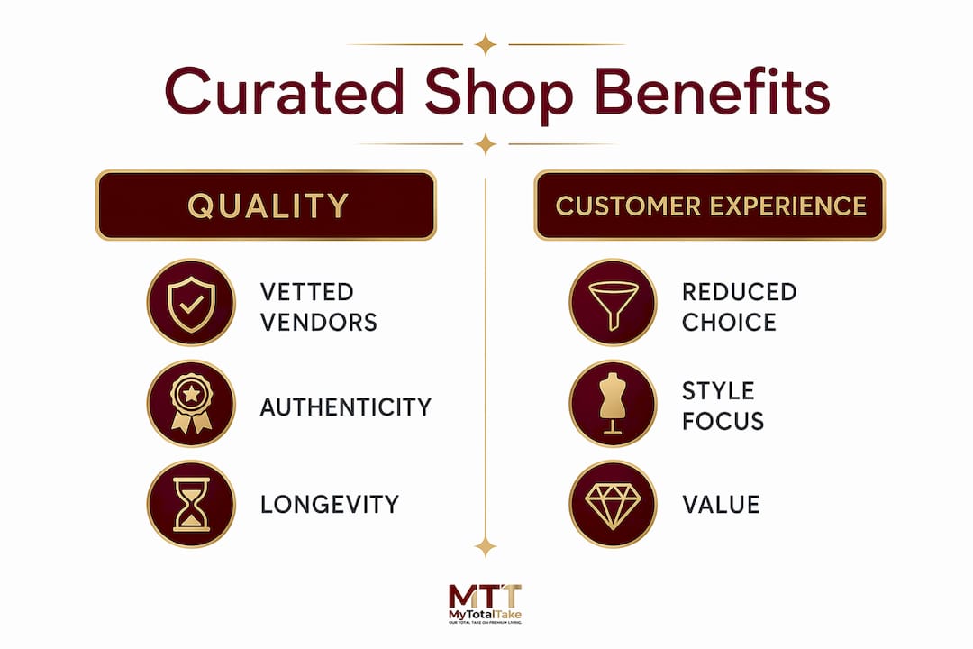 Infographic comparing quality and customer experience benefits