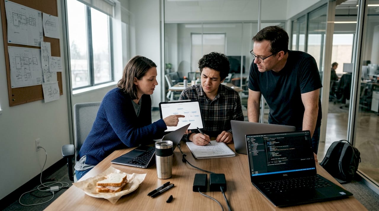 Team evaluates plugin stability with diagrams