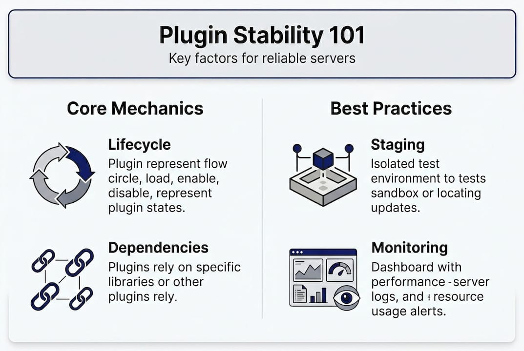 Infographic highlights plugin stability basics