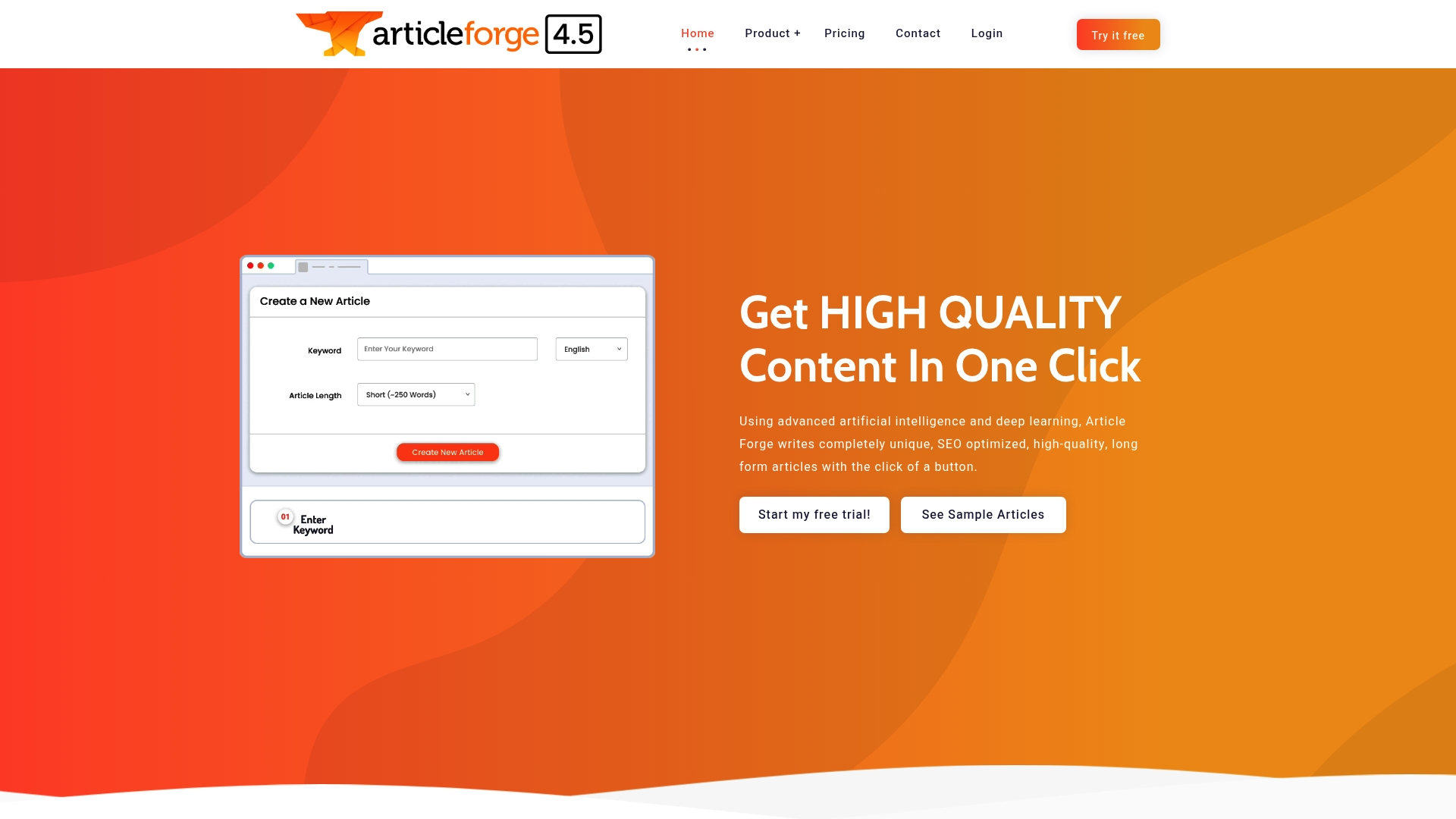 Product Screenshot