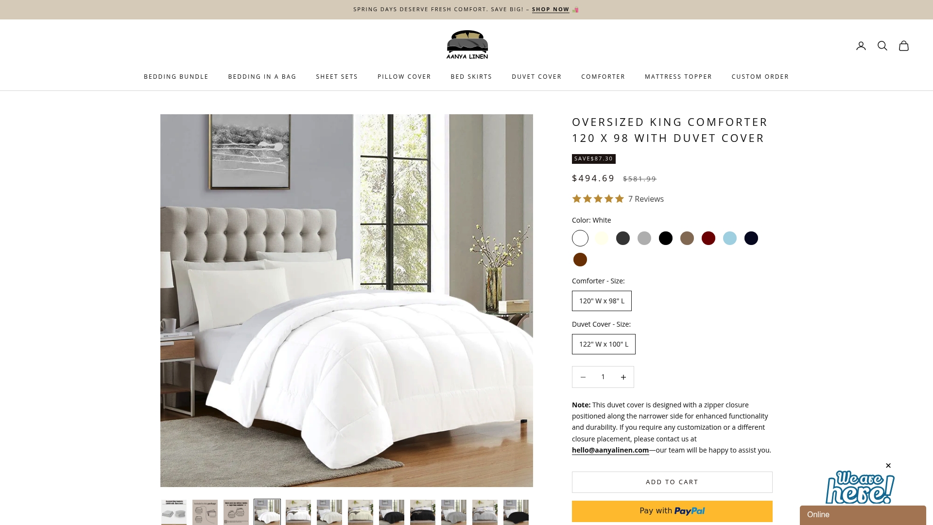 https://aanyalinen.com/products/oversized-king-comforter-120-x-98-with-duvet-cover