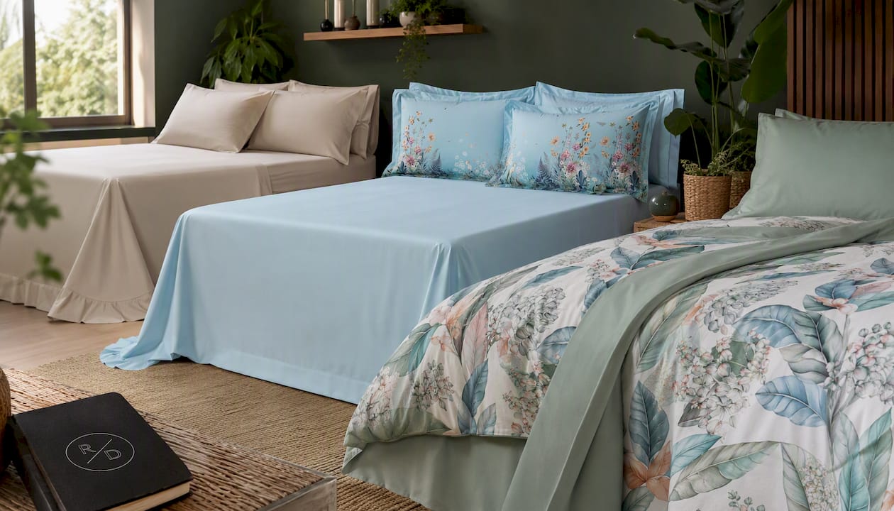 Botanical Sheet (Egyptian Cotton, 500 TC)