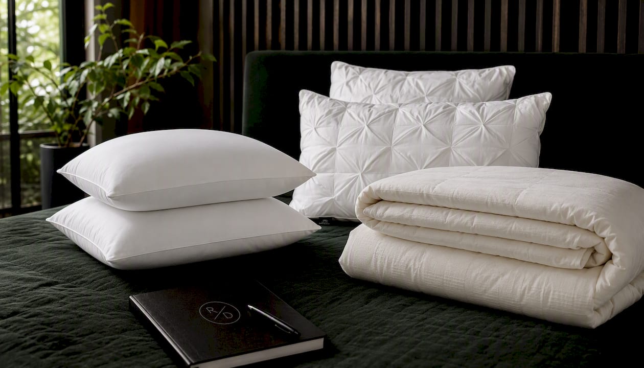 Hypo-allergenic Down Alternative Pillows (Set of 2)