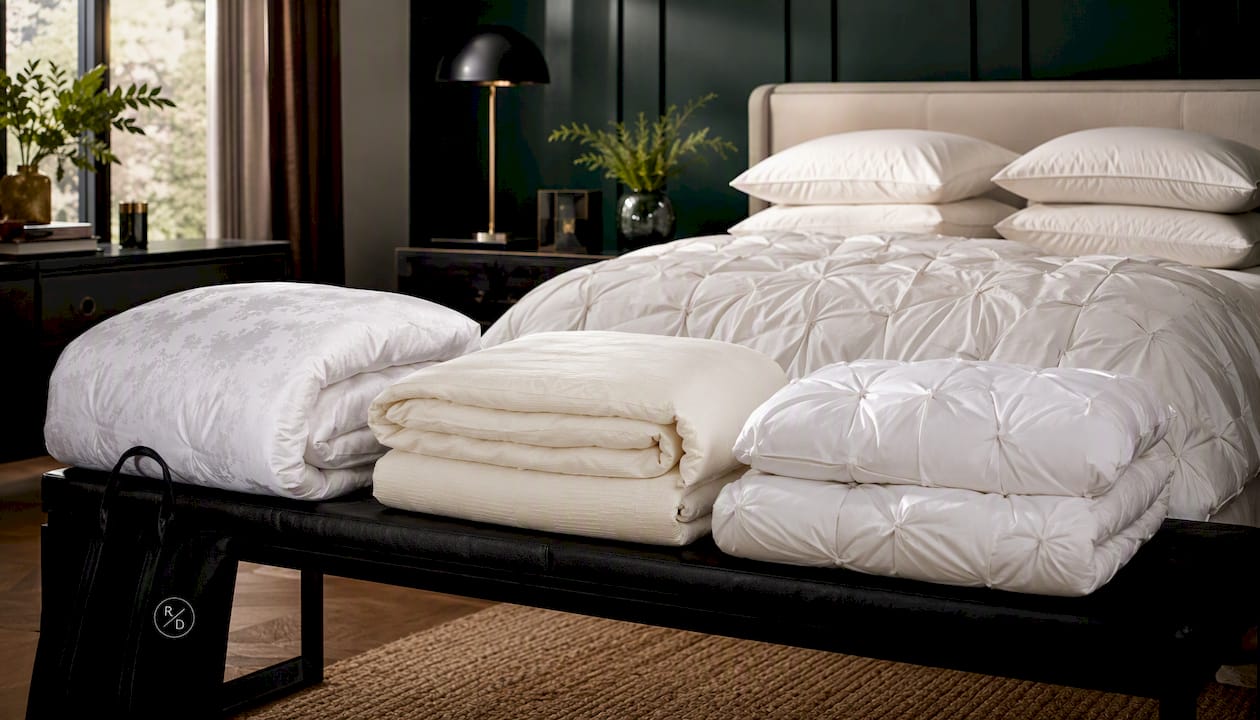 Down Feel Microfiber/Cotton Duvet