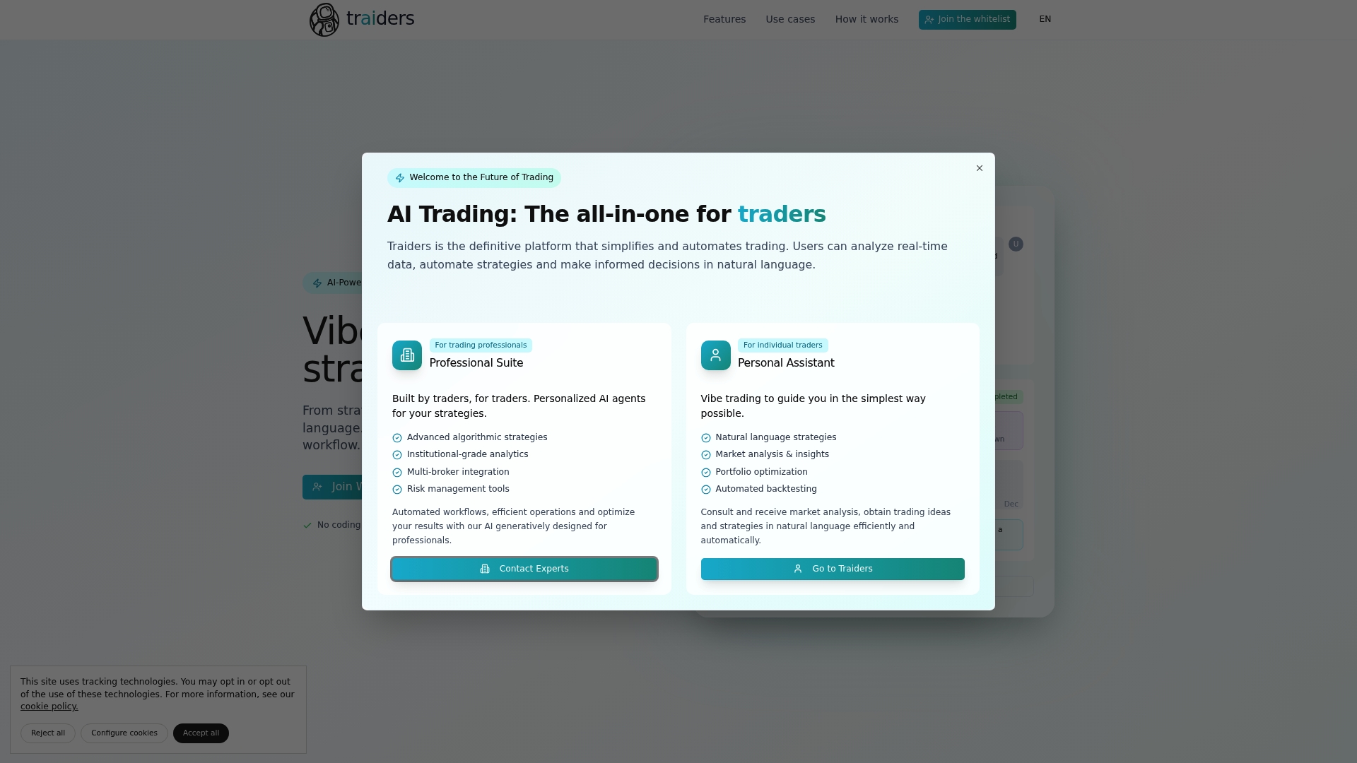 https://traiders.io