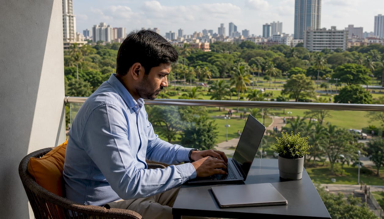 Quant trader logging tests on laptop