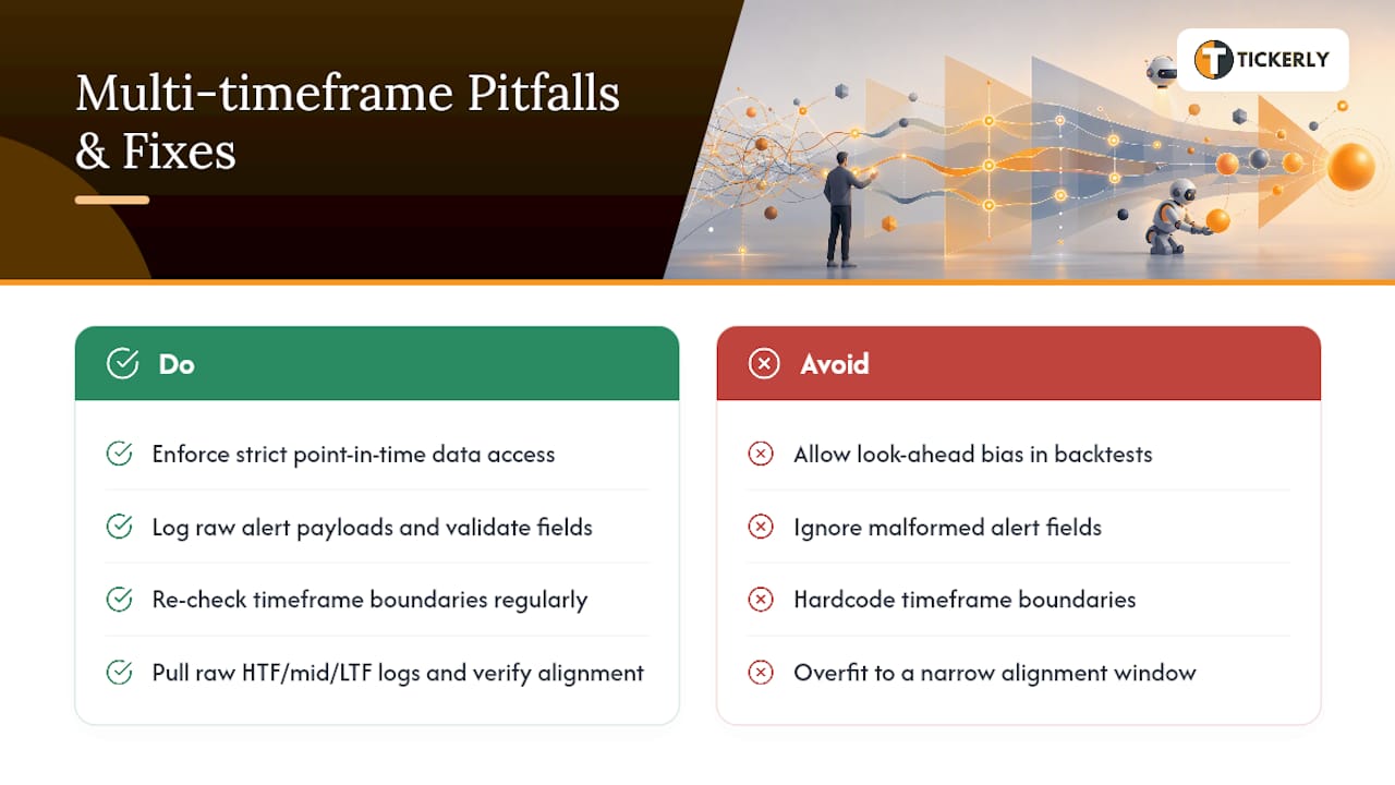 Common Pitfalls and Debugging Tips for Multi-Timeframe Automation — overview diagram