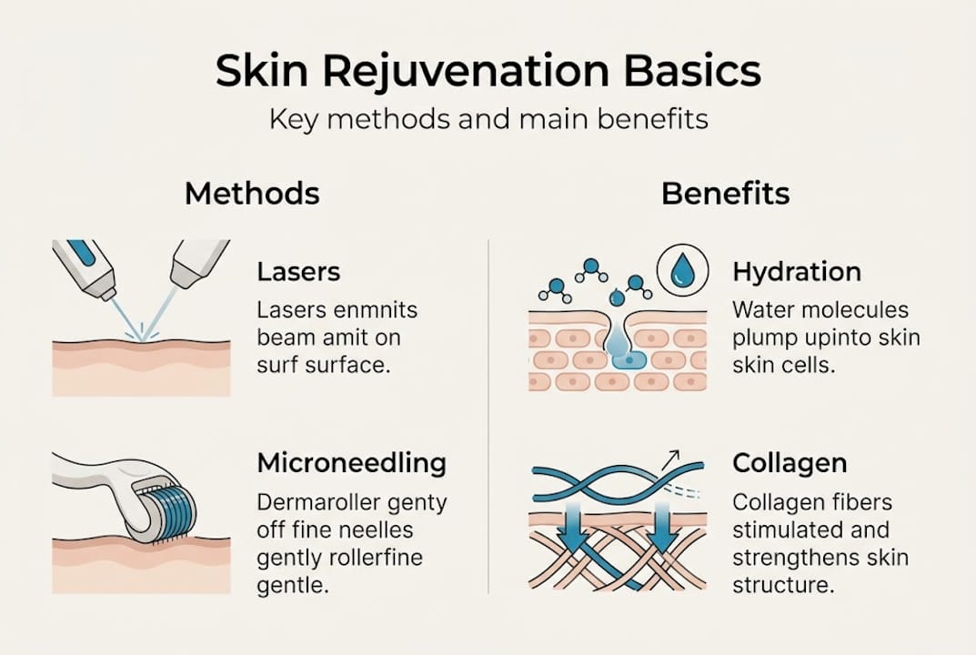 Guide for skin rejuvenation methods and benefits