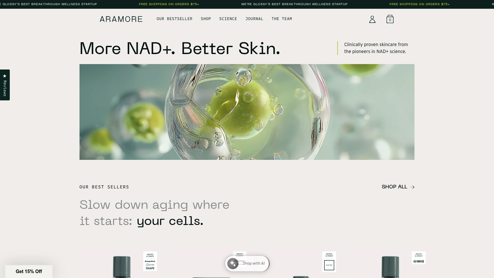 https://aramoreskincare.com