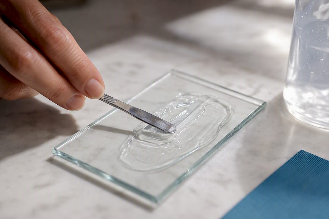 Lightweight hyaluronic acid gel texture