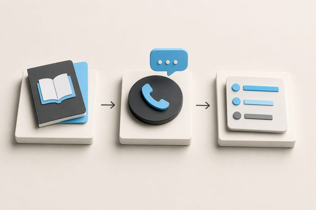 Three-stage training provider support check