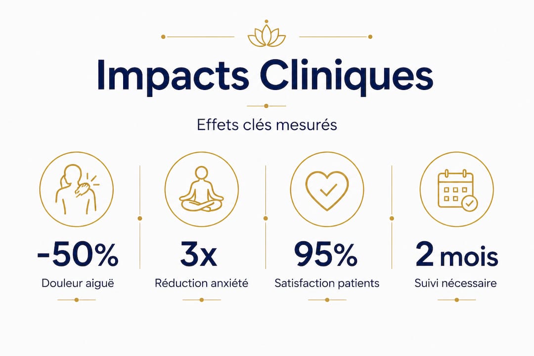 Infographie : les bénéfices cliniques de la formation en hypnose