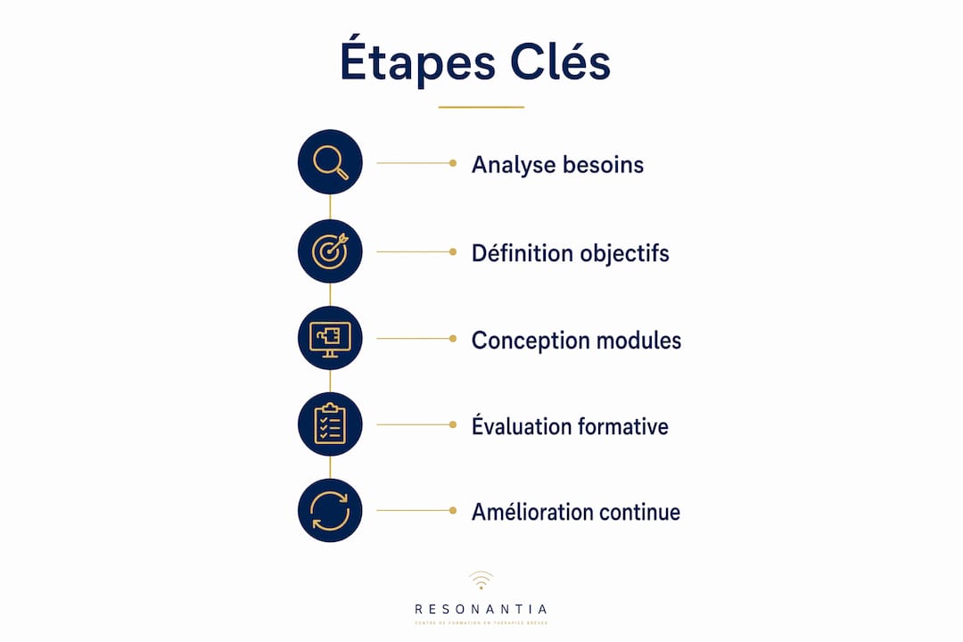 Découvrez en image les grandes étapes d’un parcours de formation modulaire