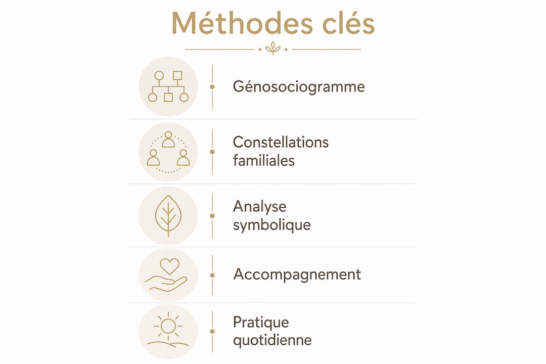 Les incontournables de la psychogénéalogie en un coup d’œil