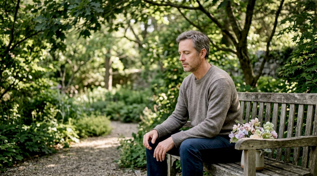 Des mains relâchées, symbole de la détente profonde procurée par l’hypnose.