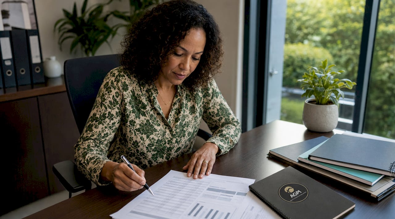 Une femme évalue sa capacité financière avant de se lancer dans un projet d’achat immobilier.
