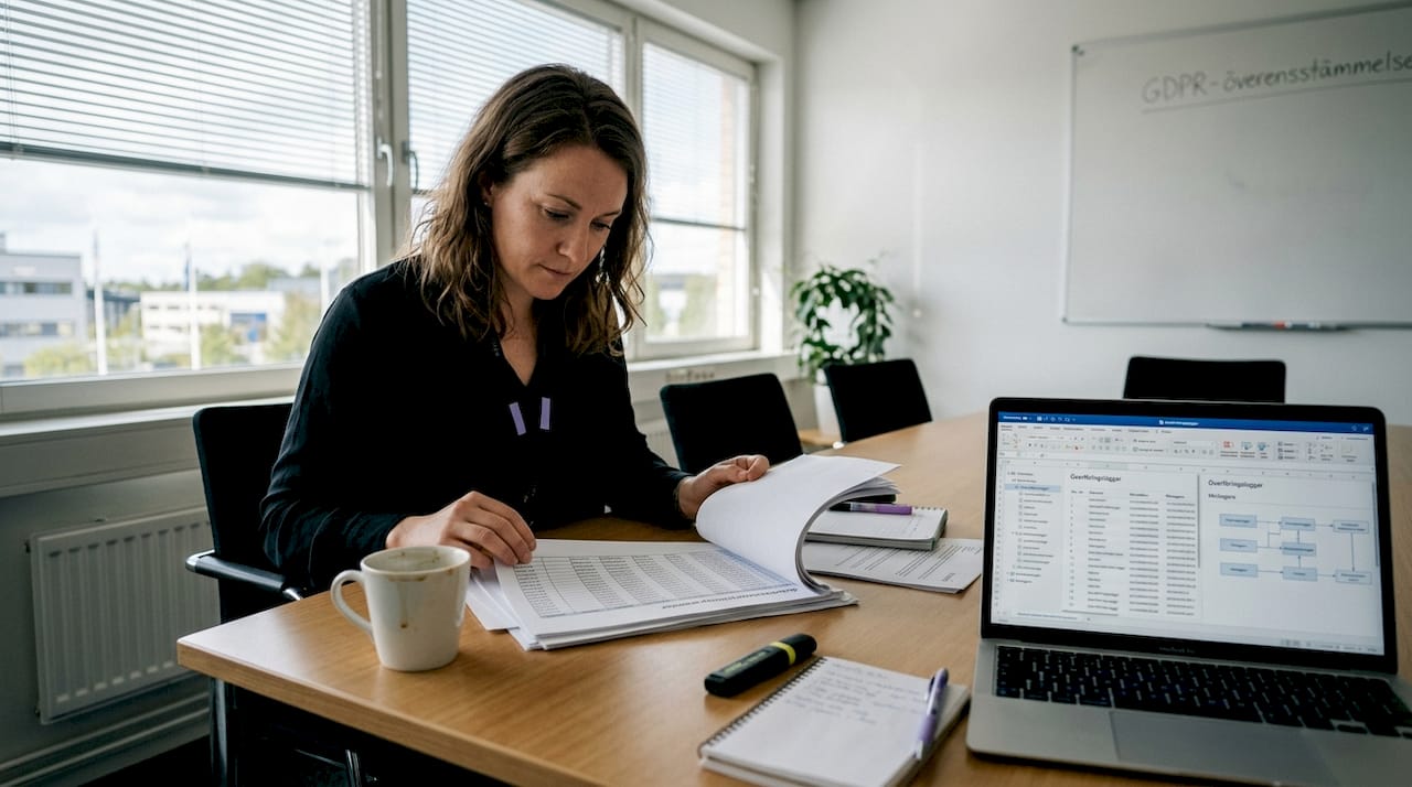 Expert på dataskydd ser över hur information överförs