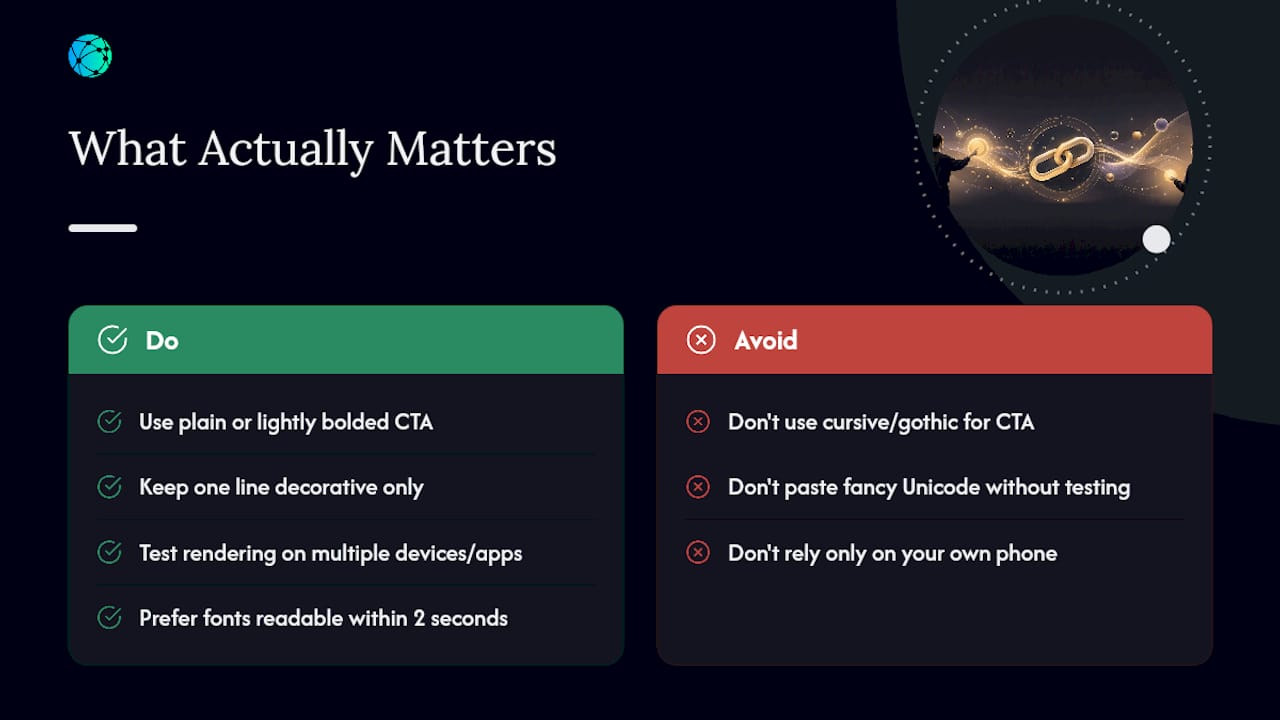 What Actually Matters Here ā overview diagram