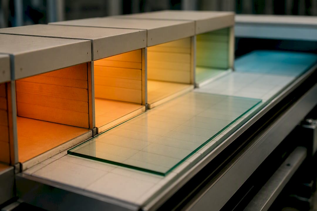 Illustration of controlled glass preheat ramp