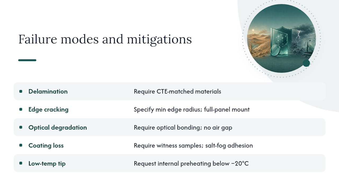 Common failure modes and how to mitigate them — overview diagram