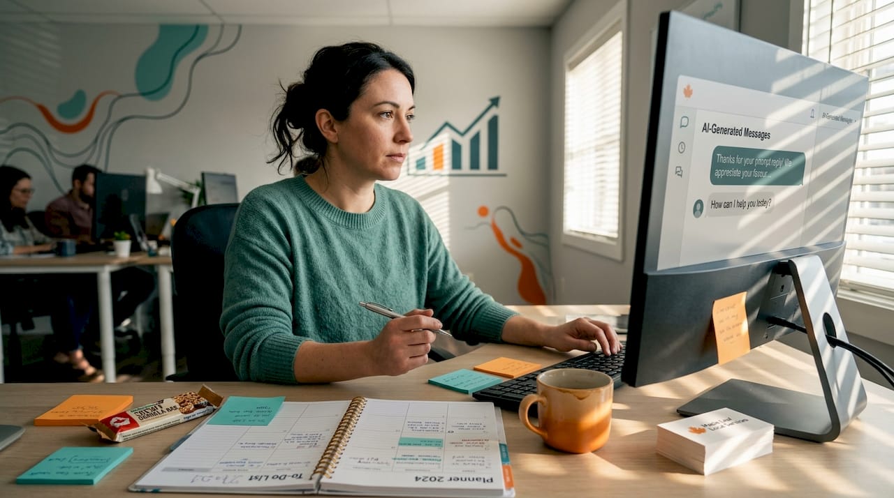 Service owner checking AI-generated communications