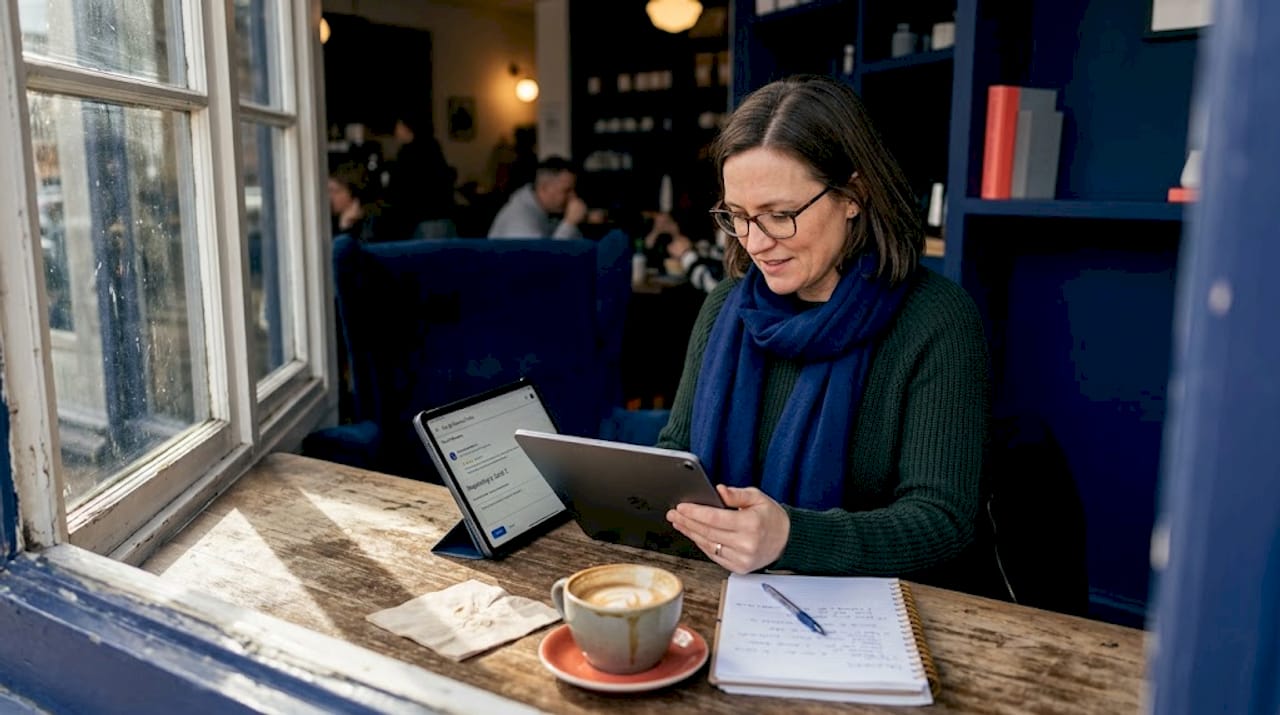 Business owner responds to online reviews