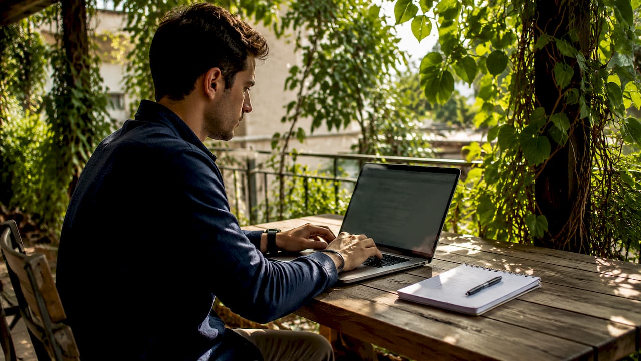 UX analyst reviewing page experience data