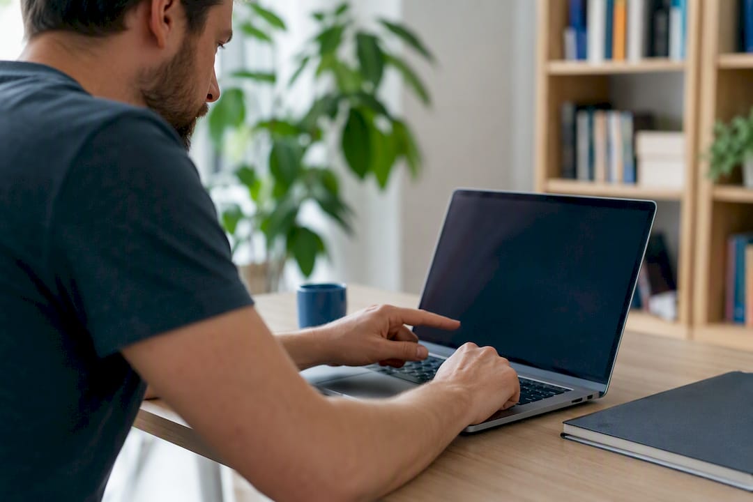 Hands inspecting SEO technical tags