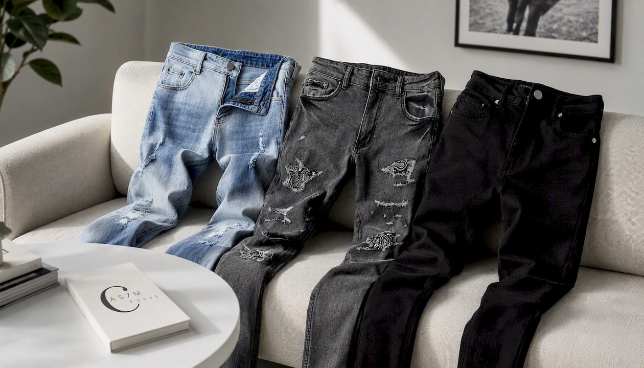 Men's Fashion And Comfort Suitability Jeans