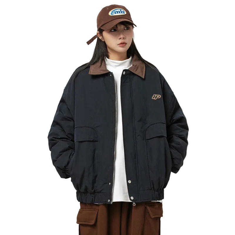 American Retro Lapels Jacket For Men And Women