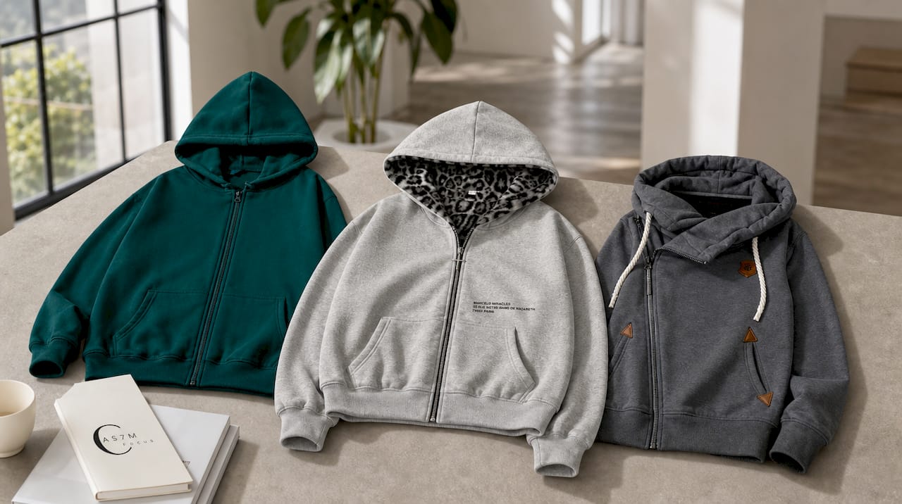 Zipper Cardigan Hoodie For Both Men And Women