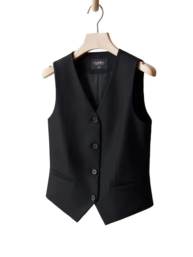 Fashionable Suit Vest Women's Top