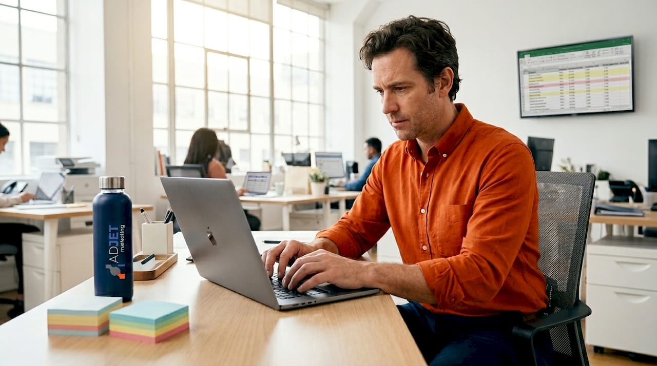 Healthcare marketer optimizing Google Ads campaign