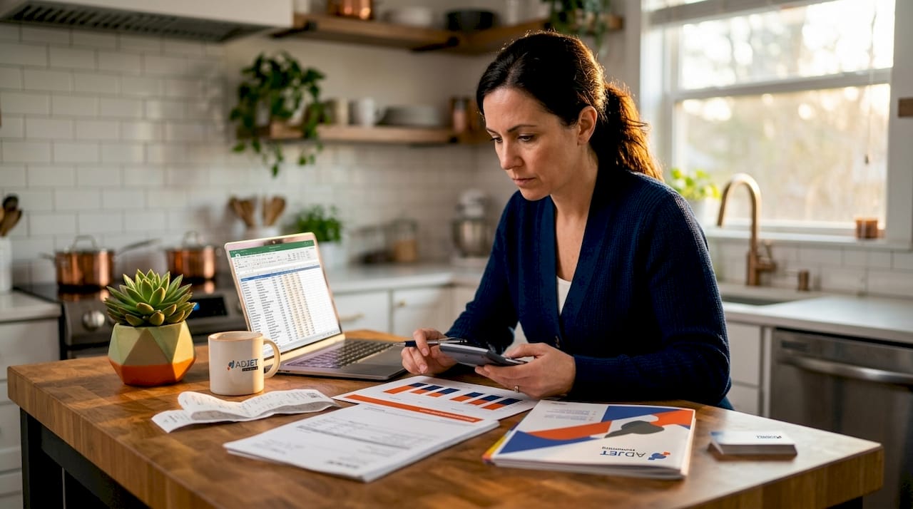Contractor managing ad campaign budget