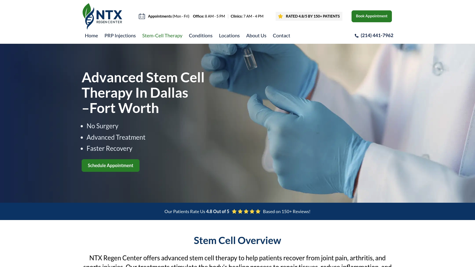 https://ntxregencenter.com/stem-cell-therapy