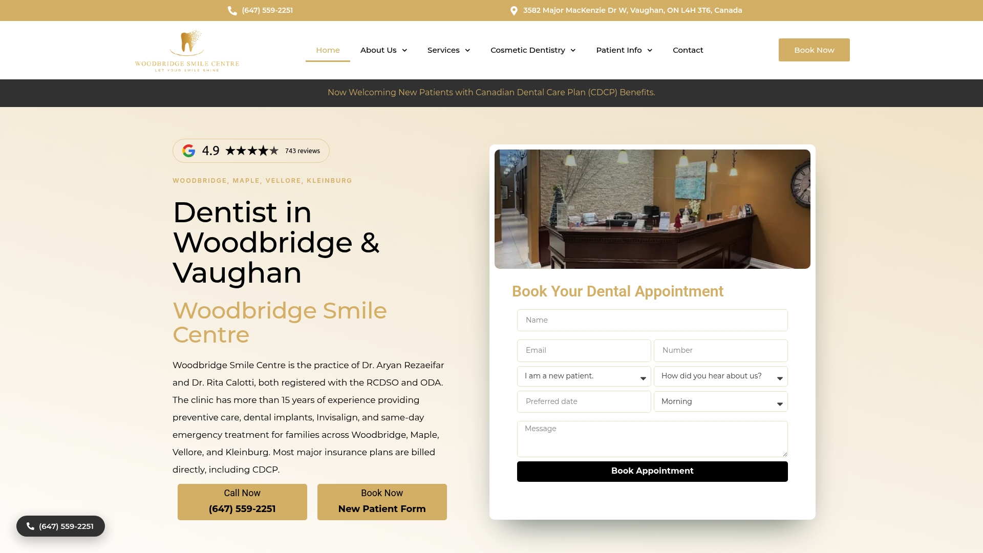 https://woodbridgesmilecentre.com