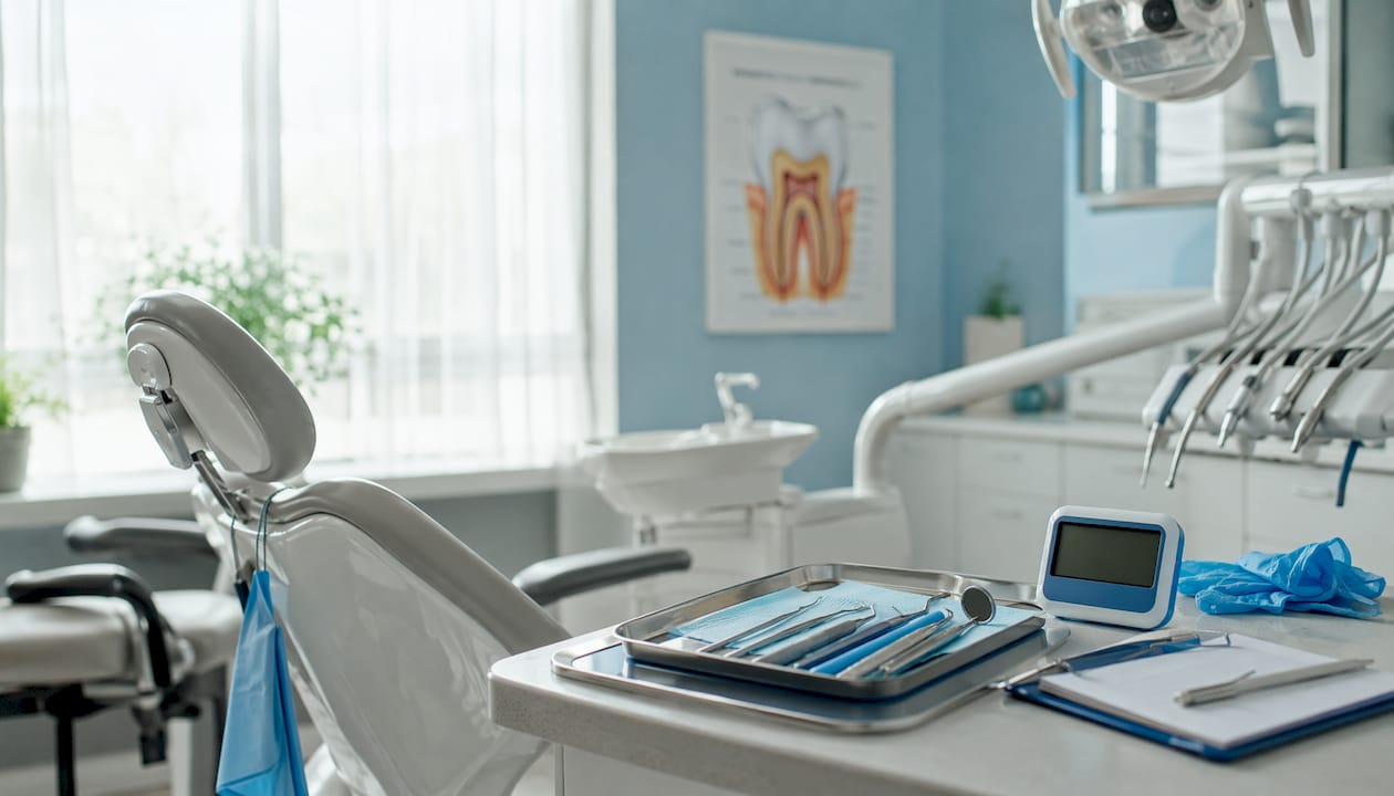 Dental operatory arranged for preventive care