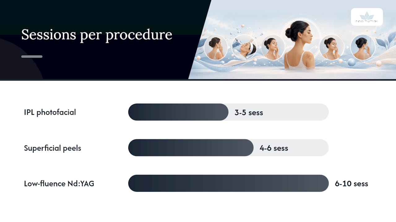In-clinic procedures: when they help and what to expect — overview diagram