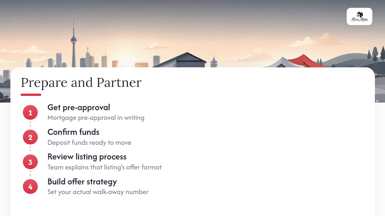 How Karin Rotem's team helps buyers compete in Ontario — overview diagram