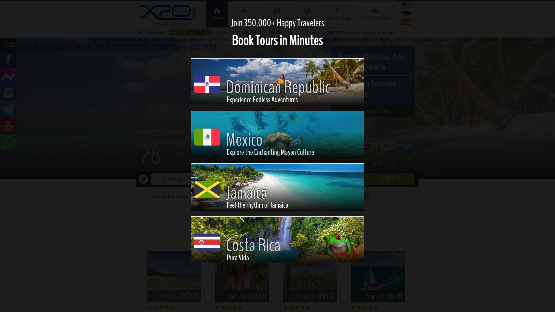 Top 5 readytogotours.com Alternatives Marketplaces 2026 2 https://xpotours.com